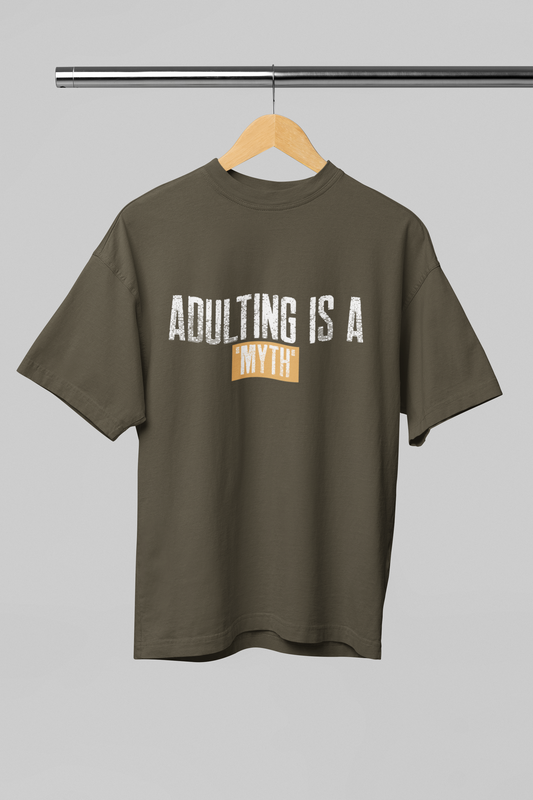 ADULT-ISH VIBES OVERSIZED TEE