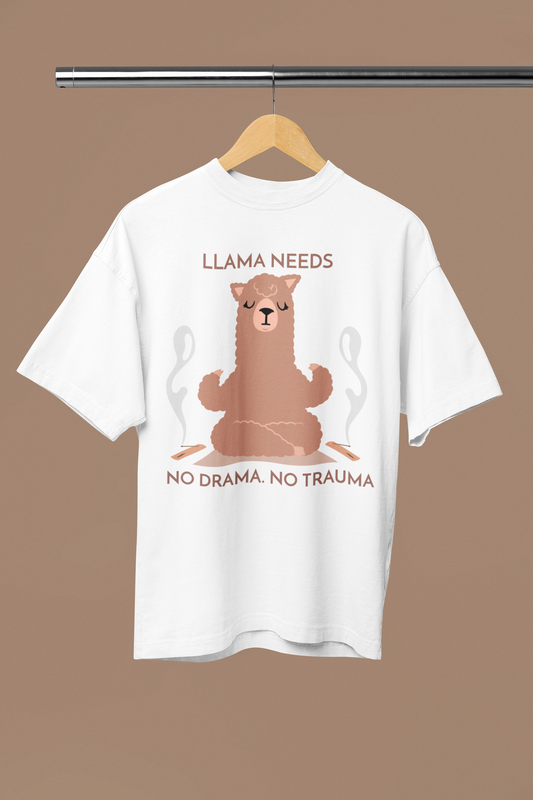 LLAMA MODE OVERSIZED TEE